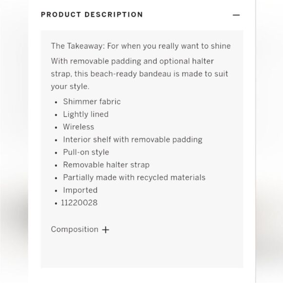 VICTORIA’S SECRET PINK | NEW Black Shimmer Two Piece Swimsuit Women’s Size M - Picture 16 of 16